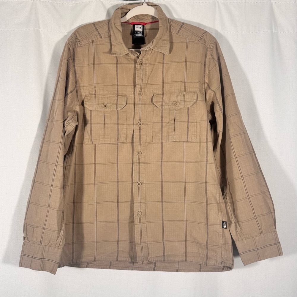 The North Face Men’s Plaid Button-Up Shirt